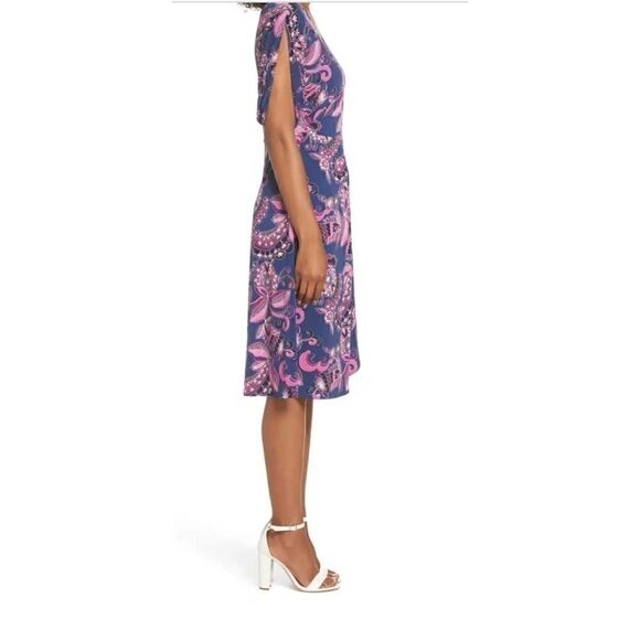 Trina Turk Payton Print Jersey Dress NWT Size 4 - Picture 3 of 9